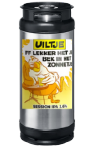 UILTJE FF LEKKER MET JE BEK IN HET ZONNETJE 20L