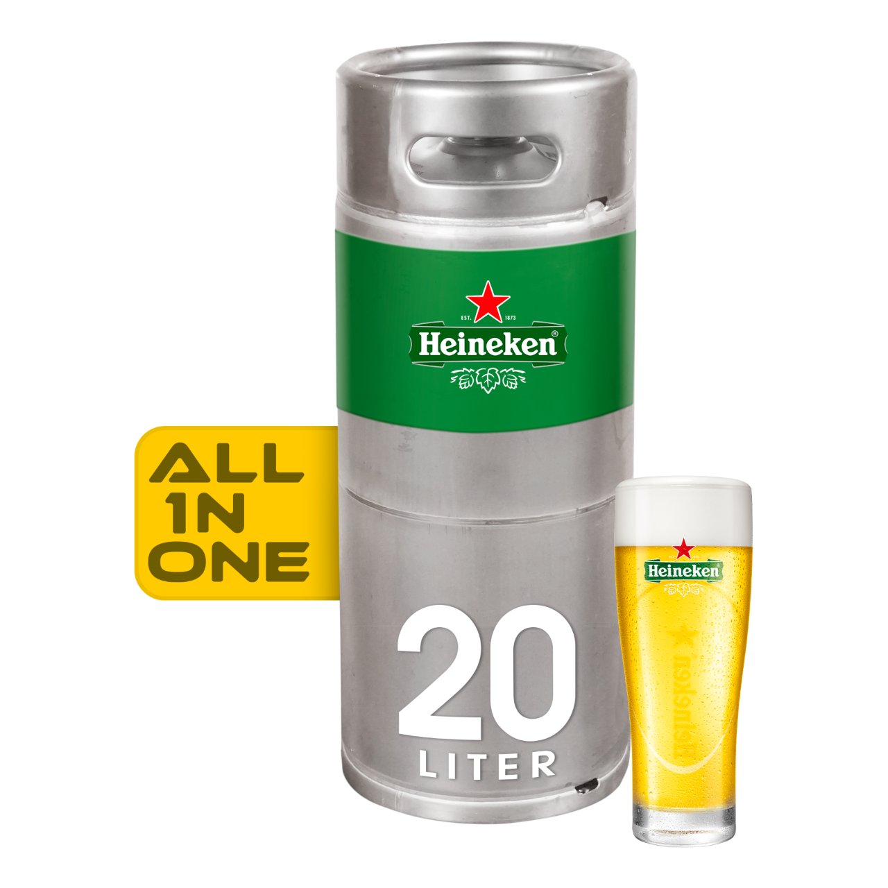HEINEKEN ALL IN ONE 20LTR