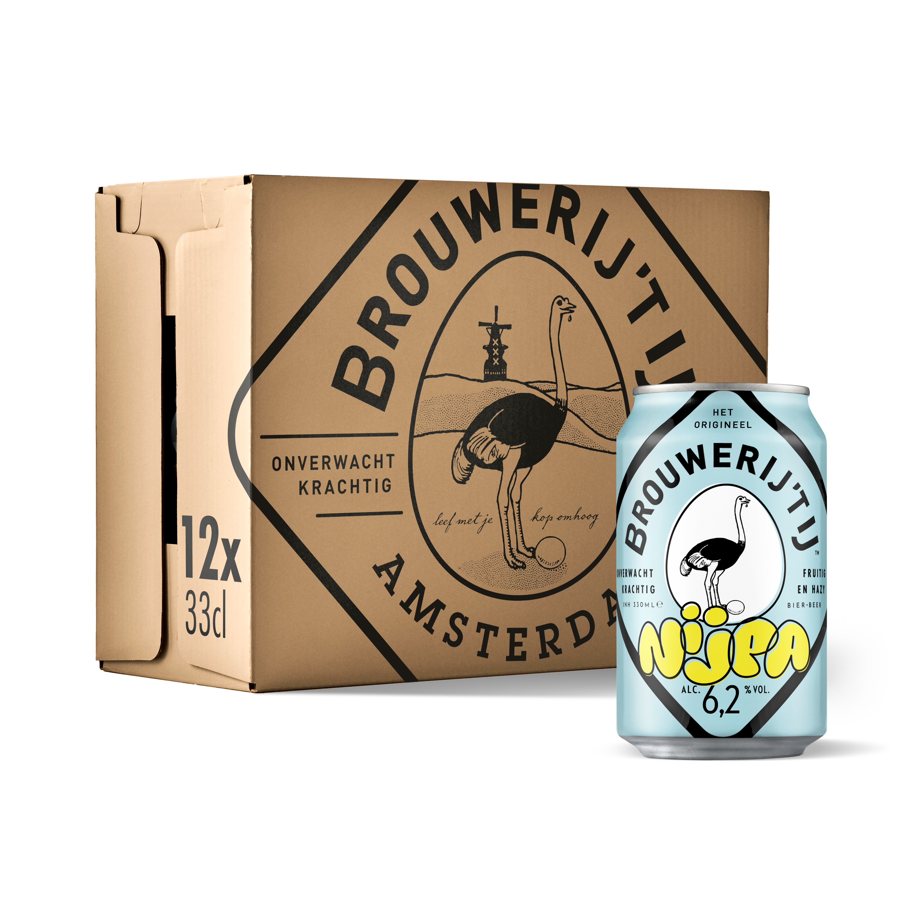 BROUWERIJ T IJ NIJPA BLIK 12X0.33L