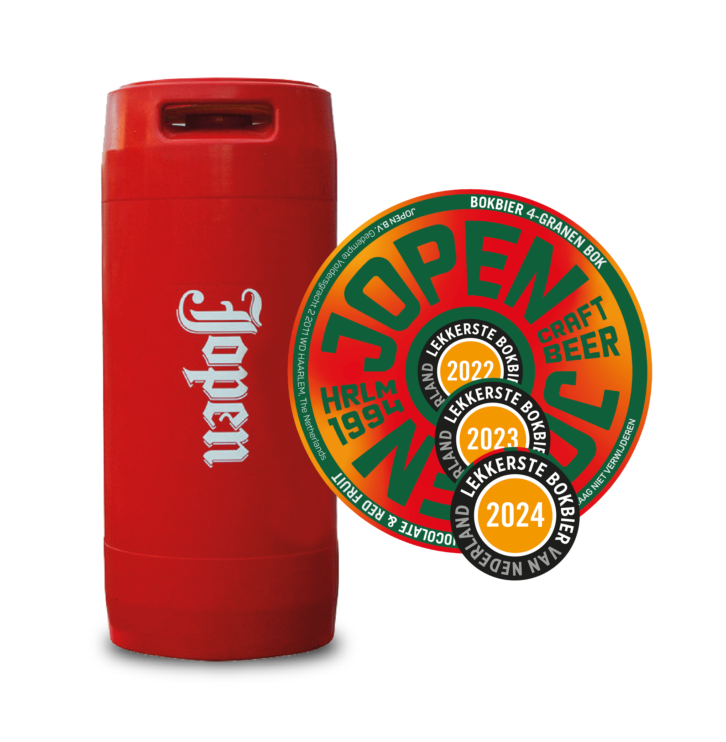 JOPEN 4GRANEN BOKBIER 20LT