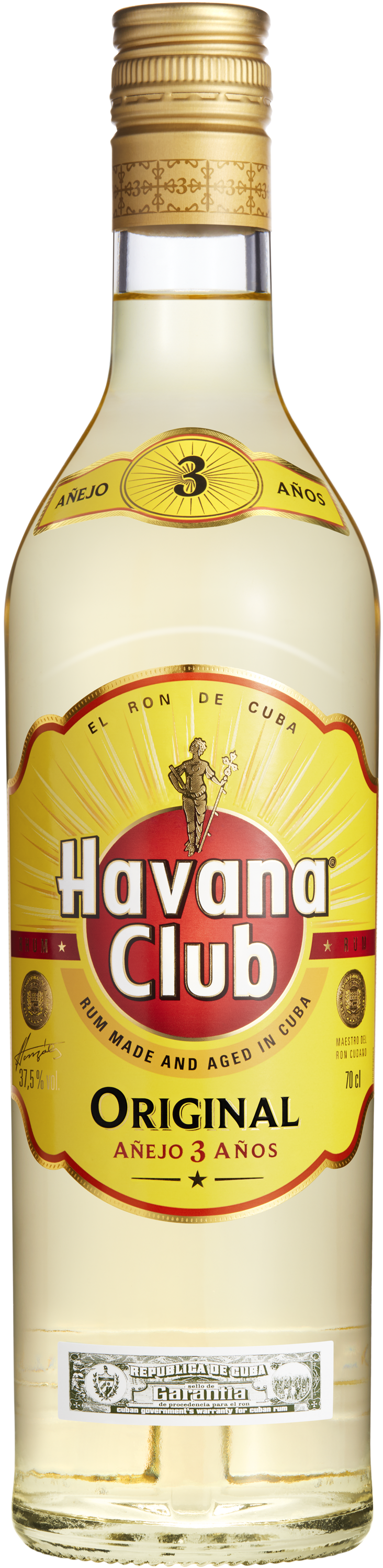 HAVANA CLUB 3 YEARS 0.70L
