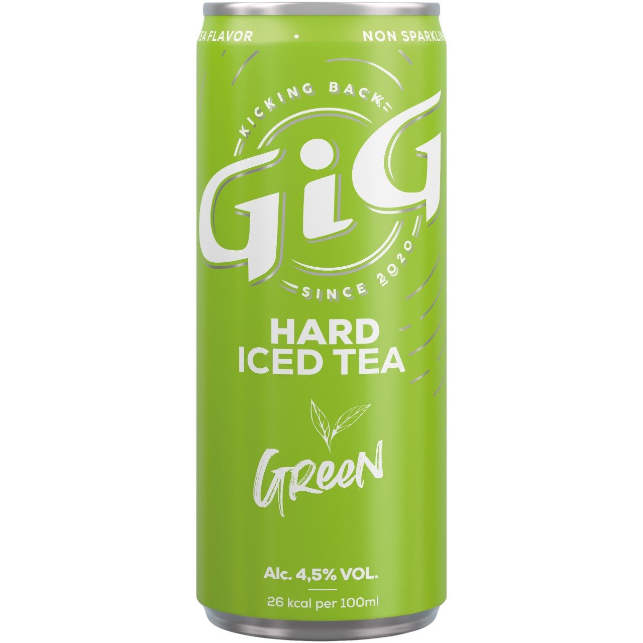 GIG HARD ICED TEA GREEN 12X0.25L
