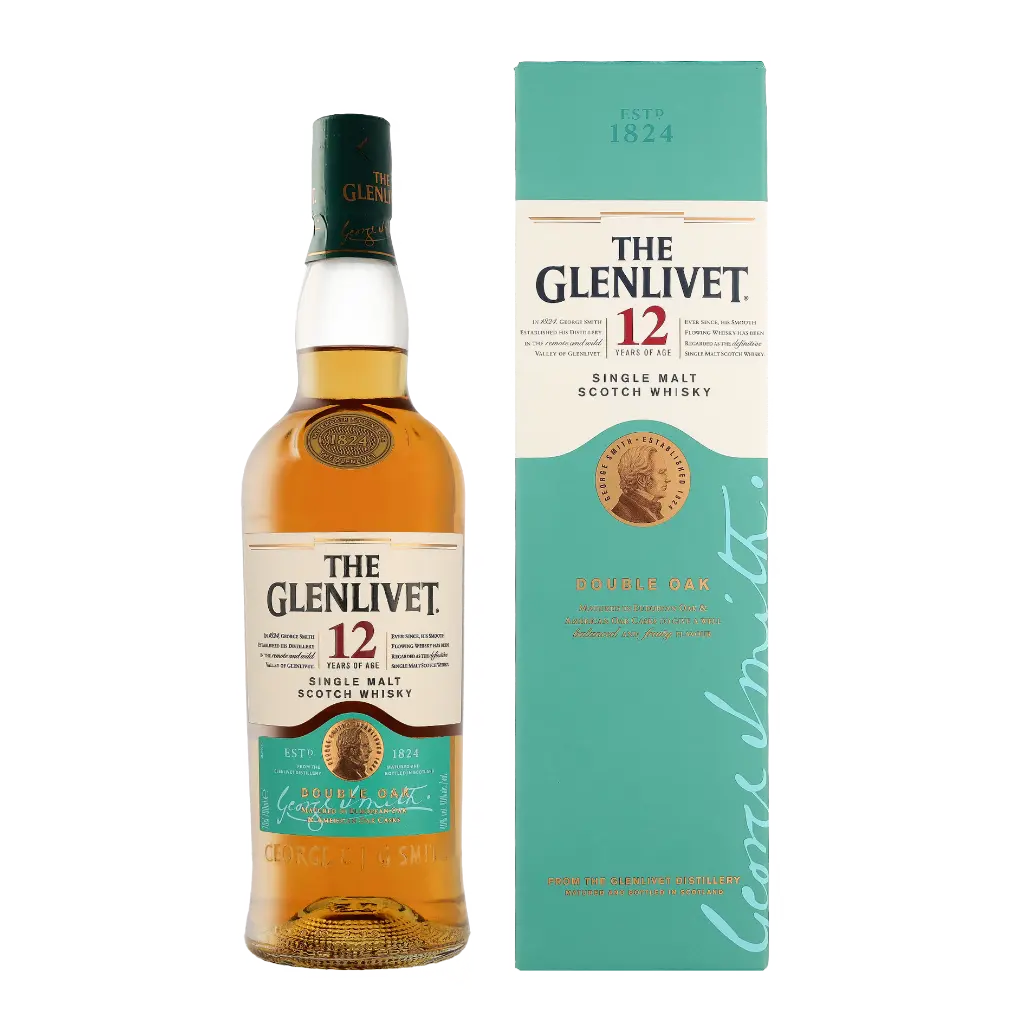 THE GLENLIVET 12 YEARS DOUBLE OAK 0.70L
