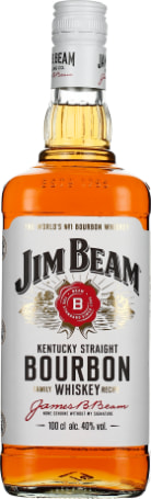 JIM BEAM WHITE 1.00L