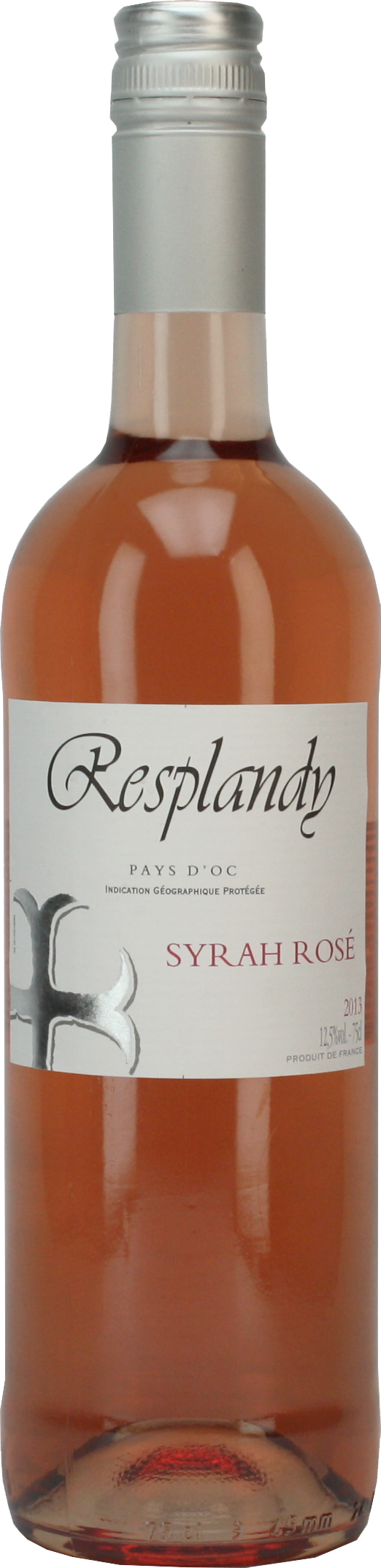 RESPLANDY SYRAH ROSE 6X0.75L